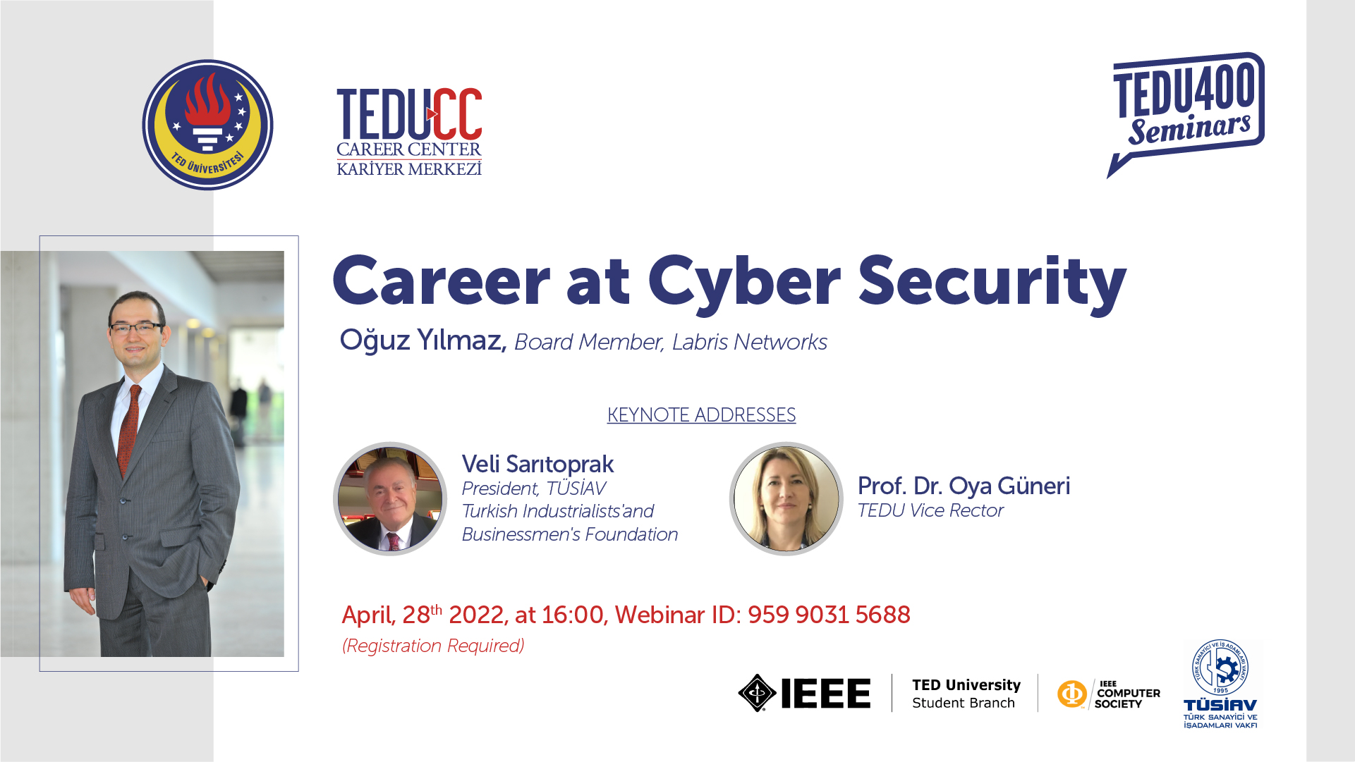 Career at Cyber Security Webinar